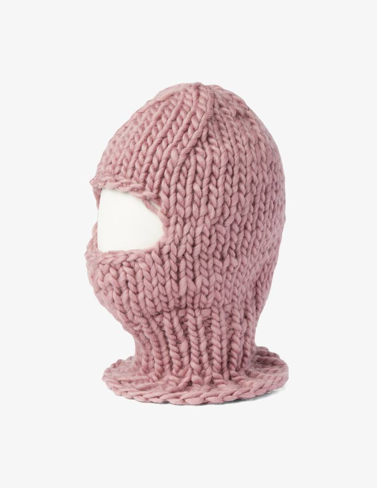 Laura Baresi Chunky riot balaclava - Pink - picture 1 Laura Baresi Chunky riot balaclava - Pink - picture 1