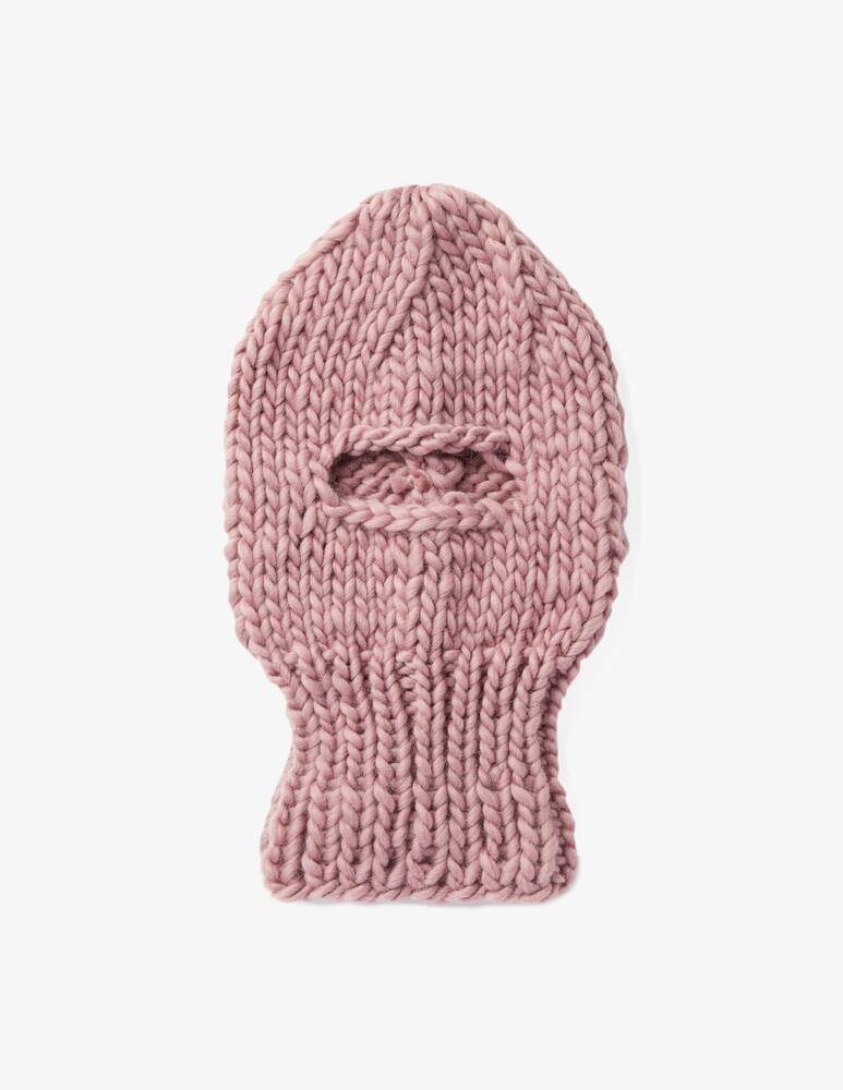 Laura Baresi Chunky riot balaclava - Pink - picture 2 Laura Baresi Chunky riot balaclava - Pink - picture 2