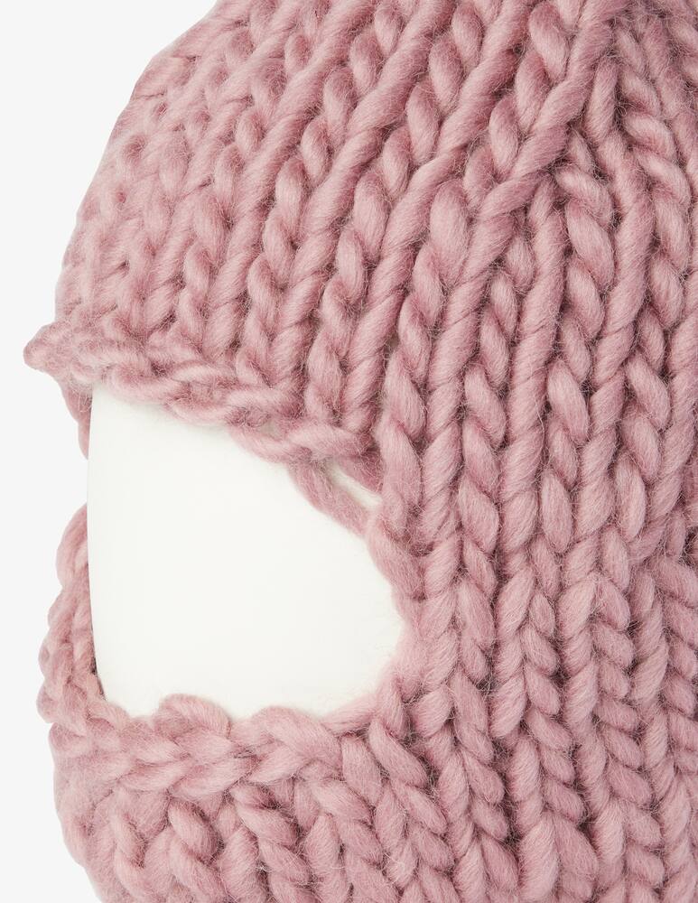 Laura Baresi Chunky riot balaclava - Pink - picture 4 Laura Baresi Chunky riot balaclava - Pink - picture 4