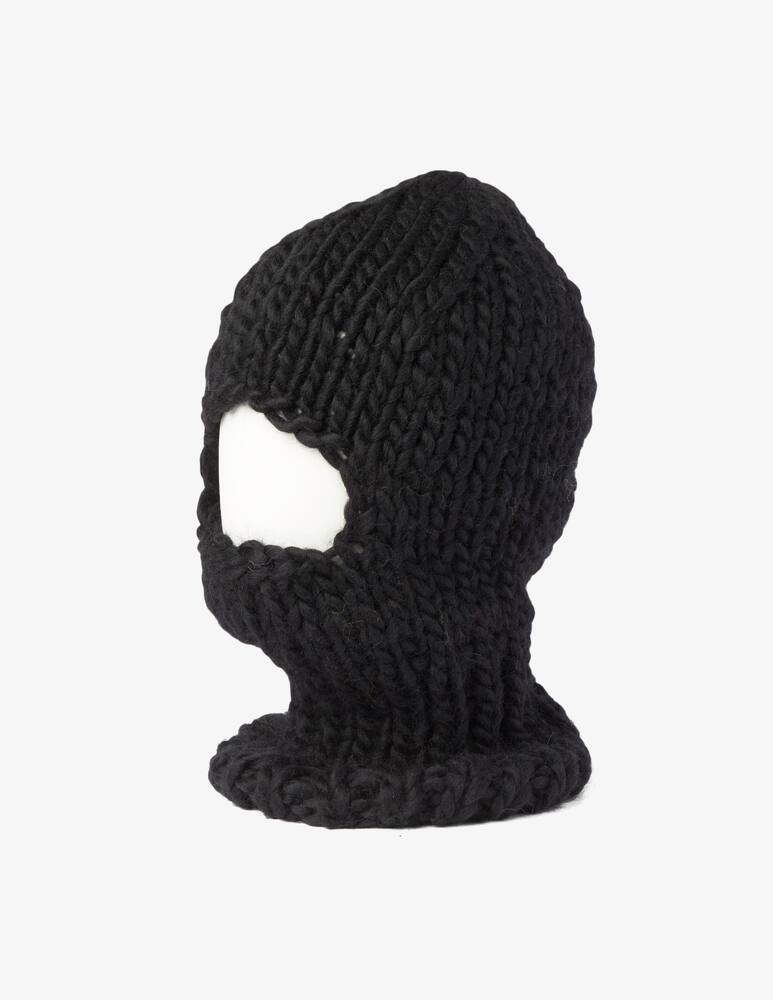 rinascente Laura Baresi Chunky riot balaclava - Black