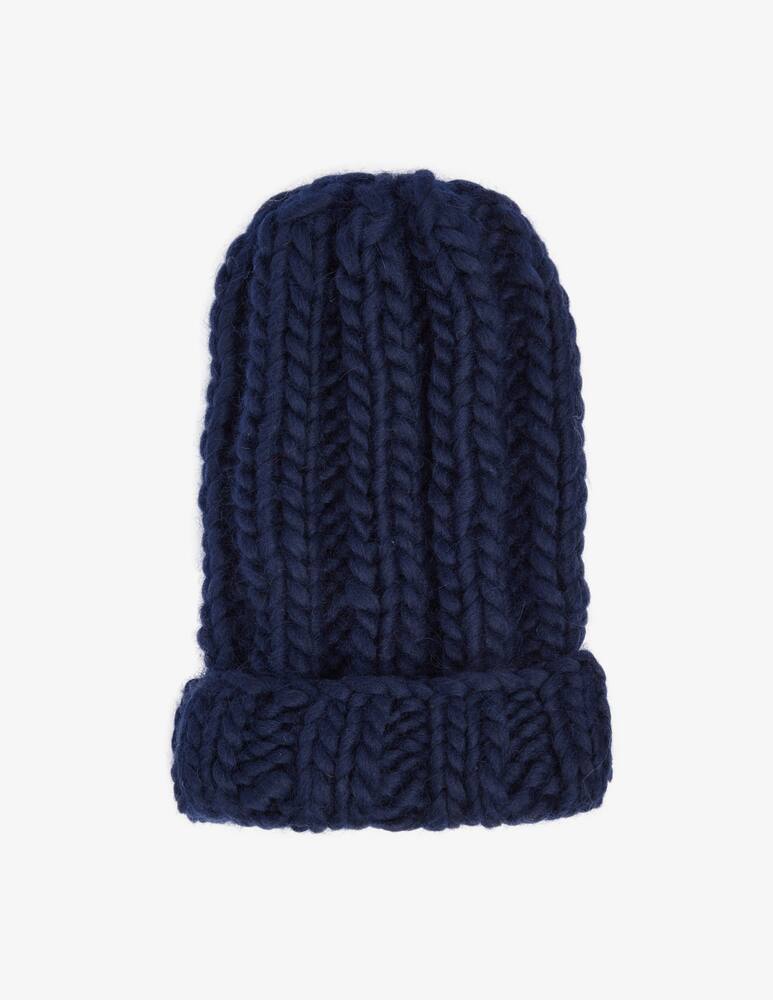 rinascente Laura Baresi Fonzie lapel beeanie - Blue