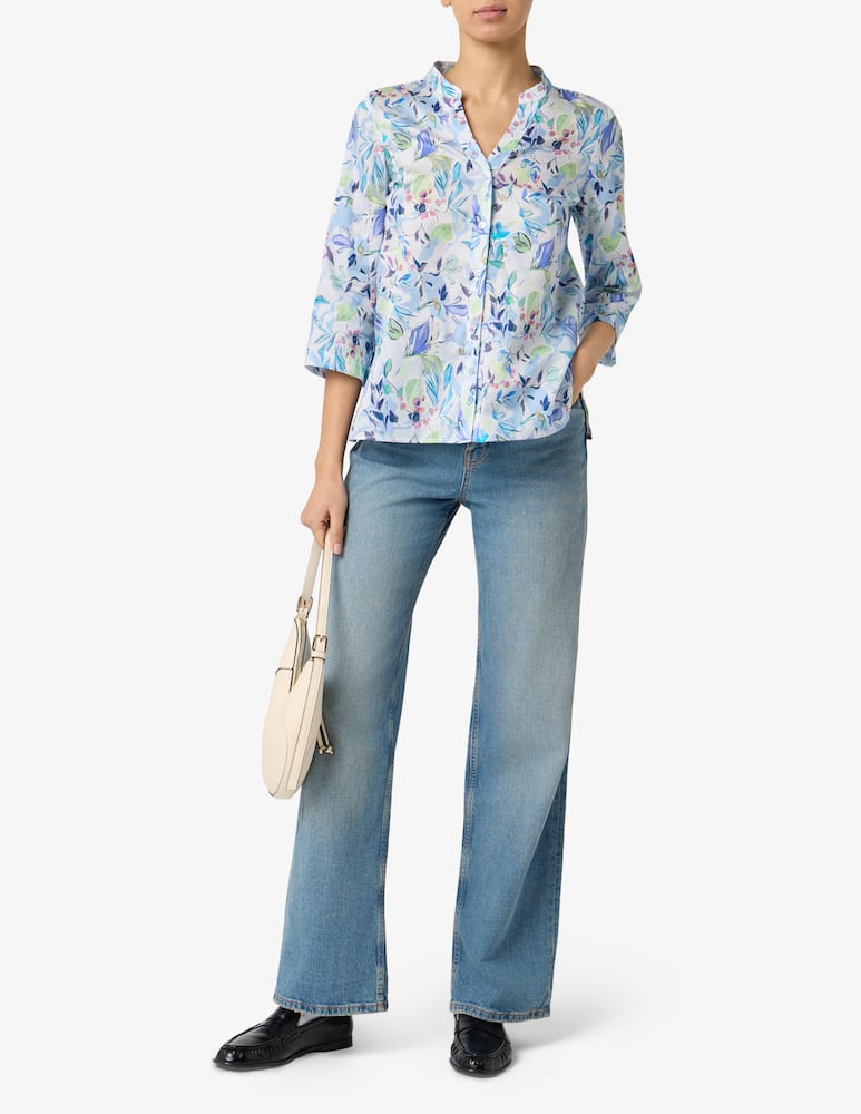 rinascente Elizabeth Ascot Floral print shirt