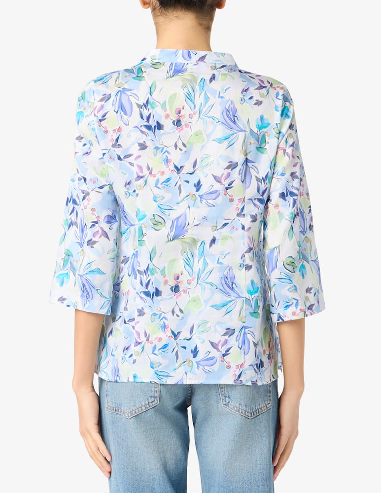 rinascente Elizabeth Ascot Floral print shirt