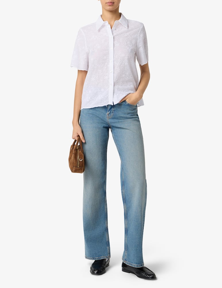 rinascente Elizabeth Ascot Embroidered shirt