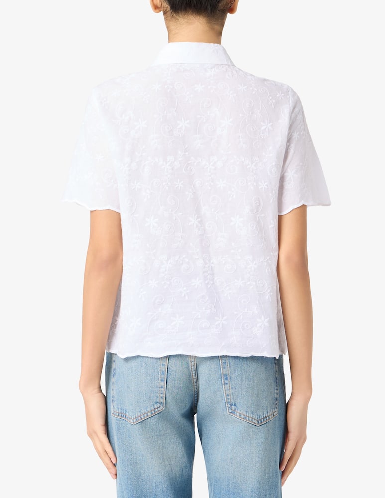 rinascente Elizabeth Ascot Embroidered shirt