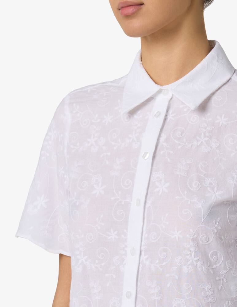 rinascente Elizabeth Ascot Embroidered shirt