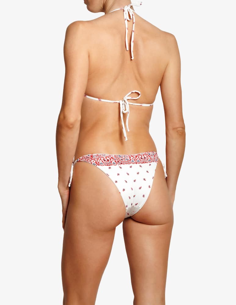 Delfina Set bikini a triangolo reversibile con stampa bandana - immagine 2 Delfina Set bikini a triangolo reversibile con stampa bandana - immagine 2