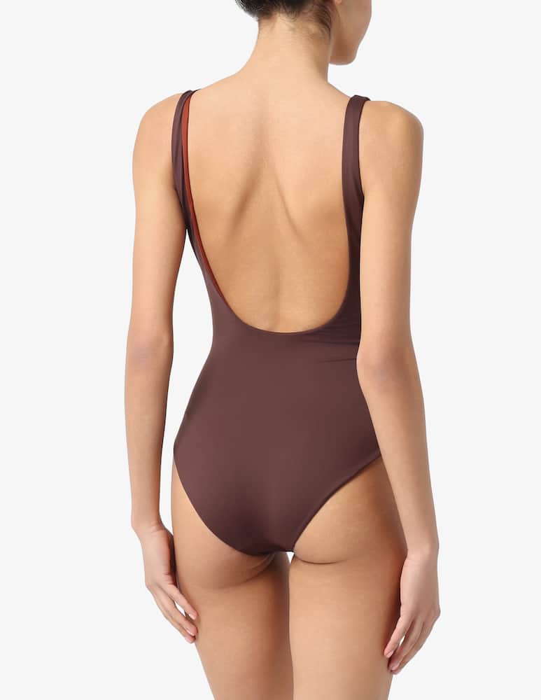 rinascente Delfina Reversible scoop neck swimsuit