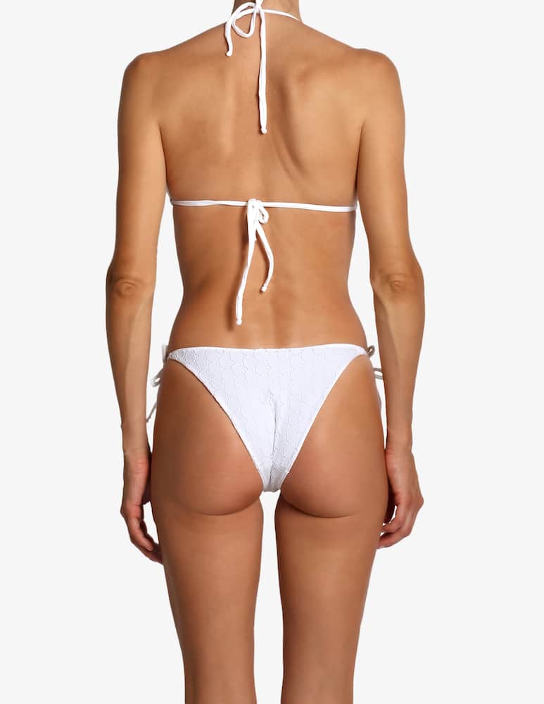 rinascente Delfina Lace crochet bikini set