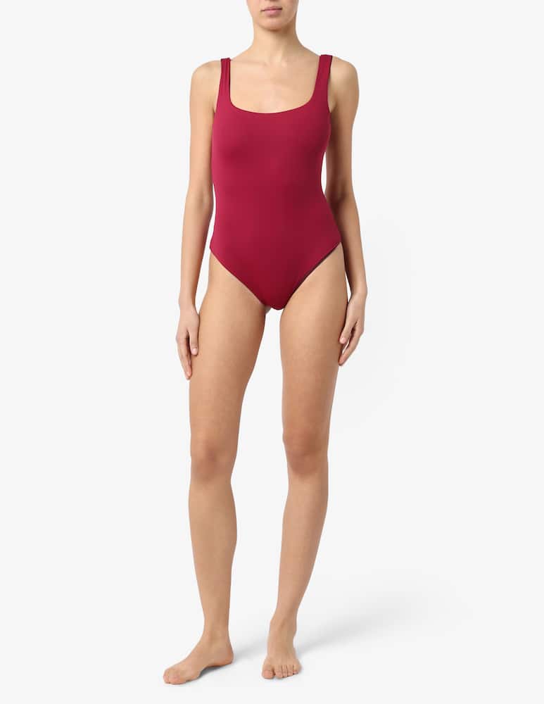 rinascente Delfina Reversible scoop one-piece swimsuit