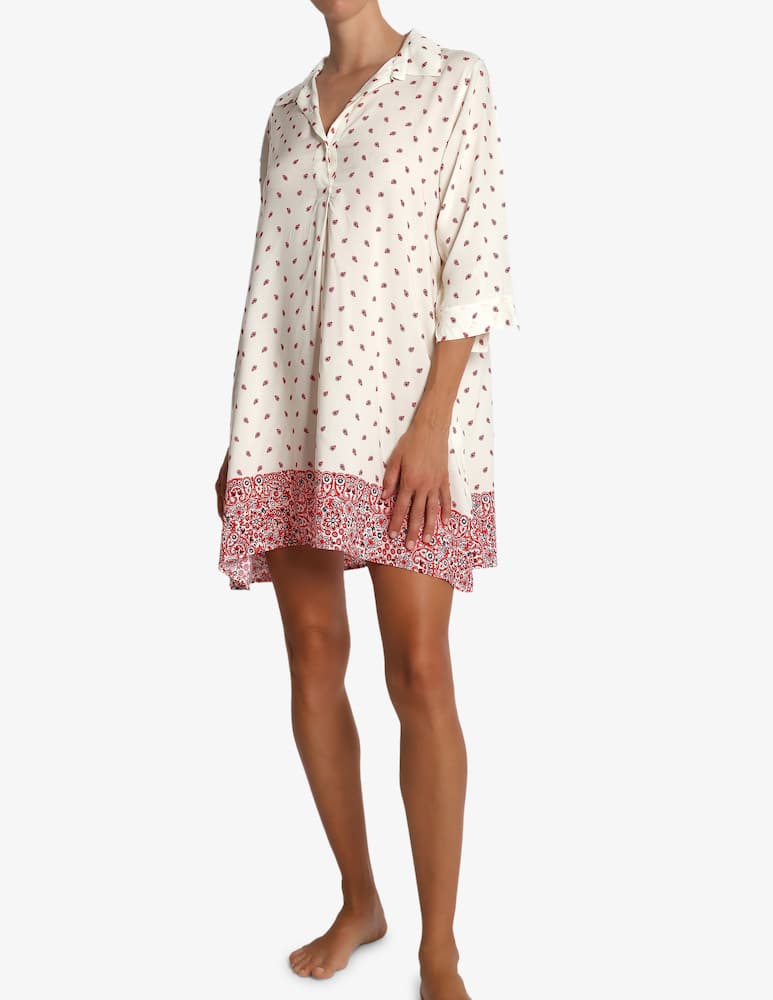 rinascente Delfina Abito corto stampa bandana