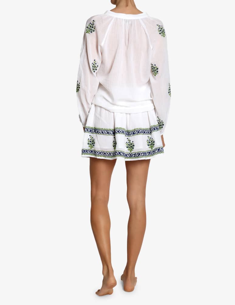 rinascente Delfina Blusa garza ricamata