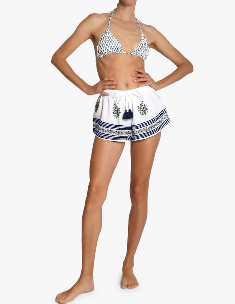 rinascente Delfina Shorts fuori acqua ricamo