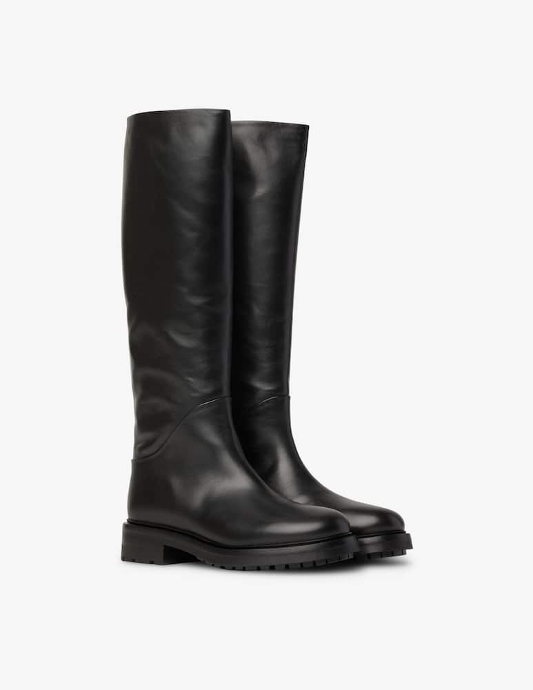 rinascente Strategia Stivali in pelle - Nero