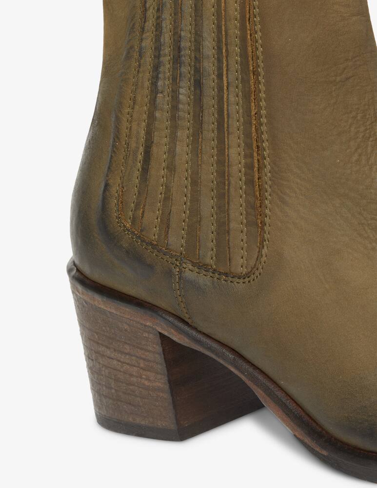 rinascente Strategia Leather chelsea boots - Brown
