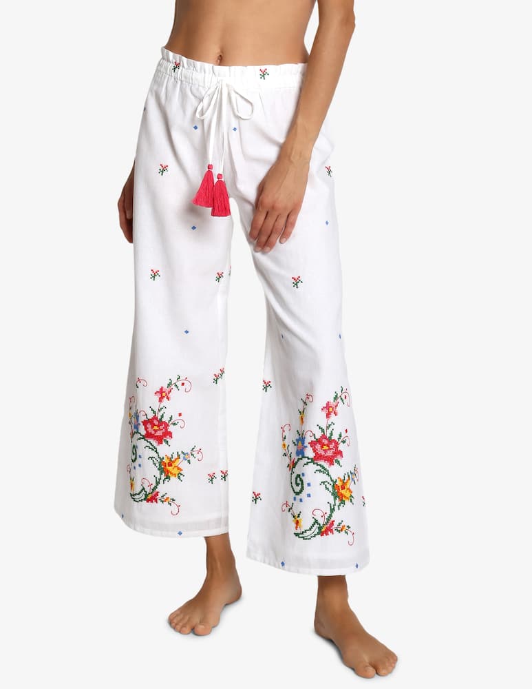 rinascente Delfina Pantaloni ricamati fuori acqua