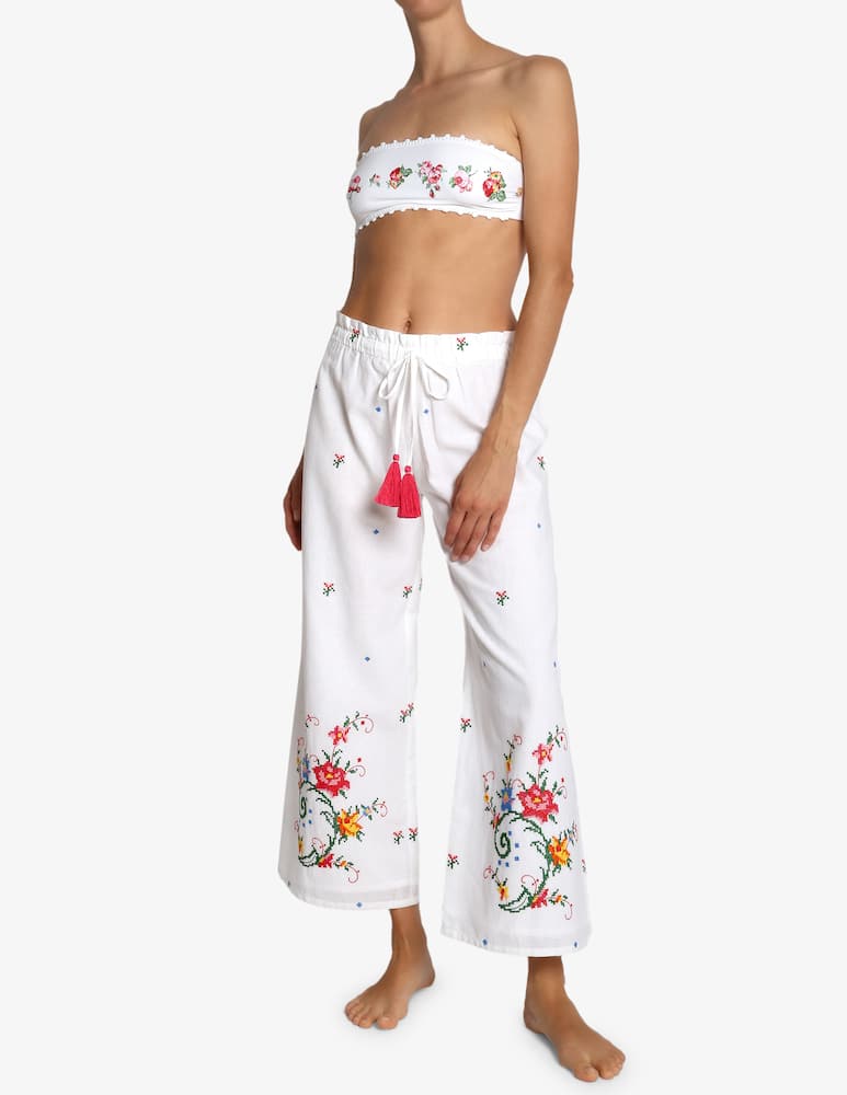 rinascente Delfina Pantaloni ricamati fuori acqua