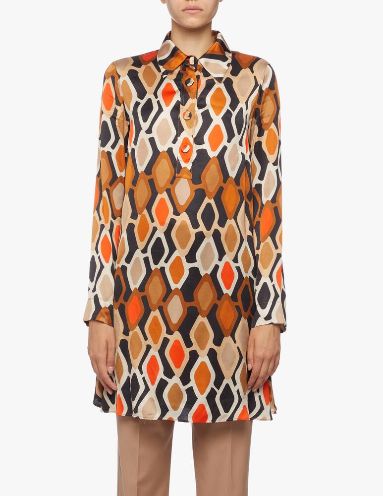 rinascente Jucca Rhombus fantasy  polo dress