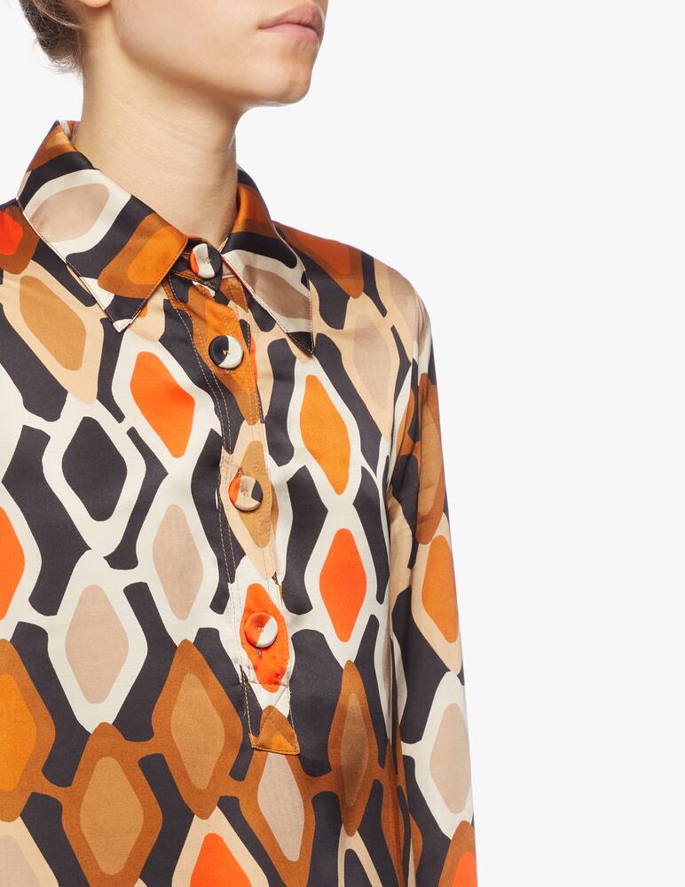 rinascente Jucca Rhombus fantasy  polo dress