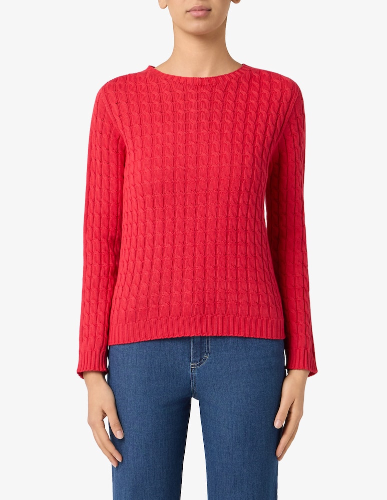 rinascente Elizabeth Ascot Maglia trecce cotone Barc