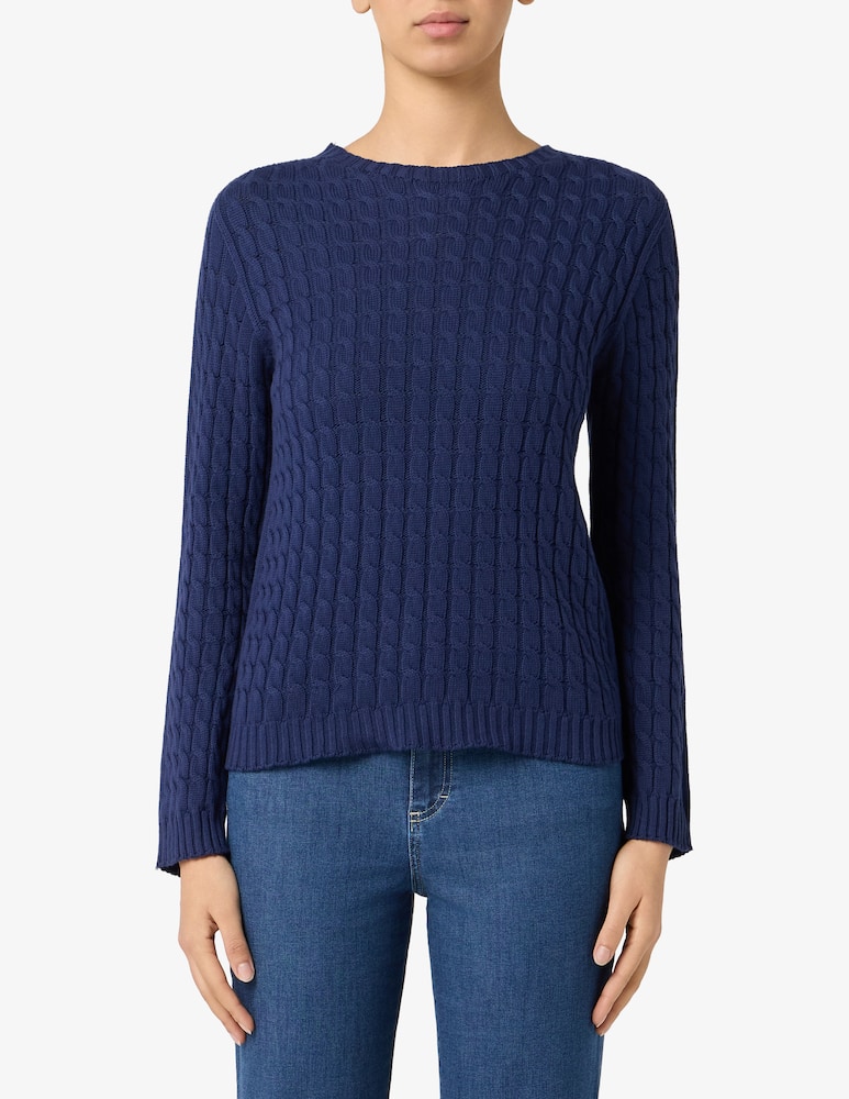 rinascente Elizabeth Ascot Cable knit jumper