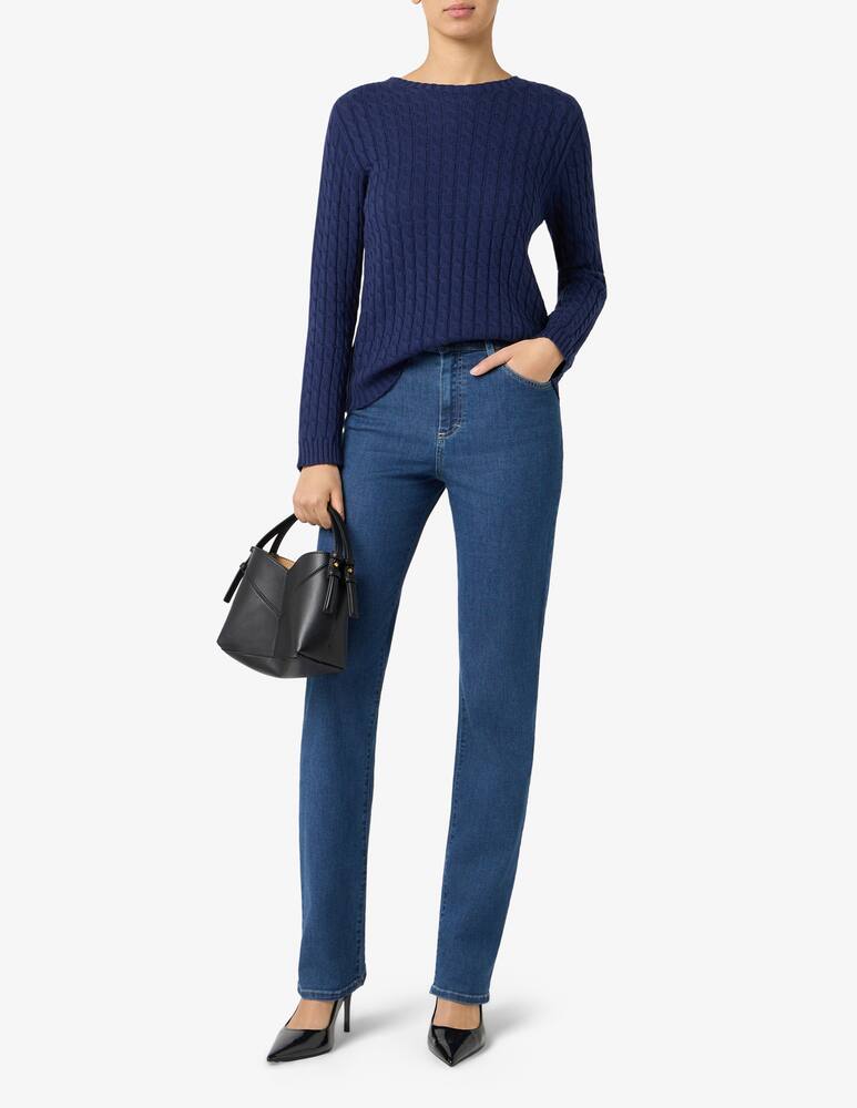 rinascente Elizabeth Ascot Cable knit jumper