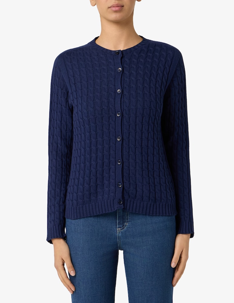 Elizabeth Ascot Cable knit cardigan - picture 1 Elizabeth Ascot Cable knit cardigan - picture 1