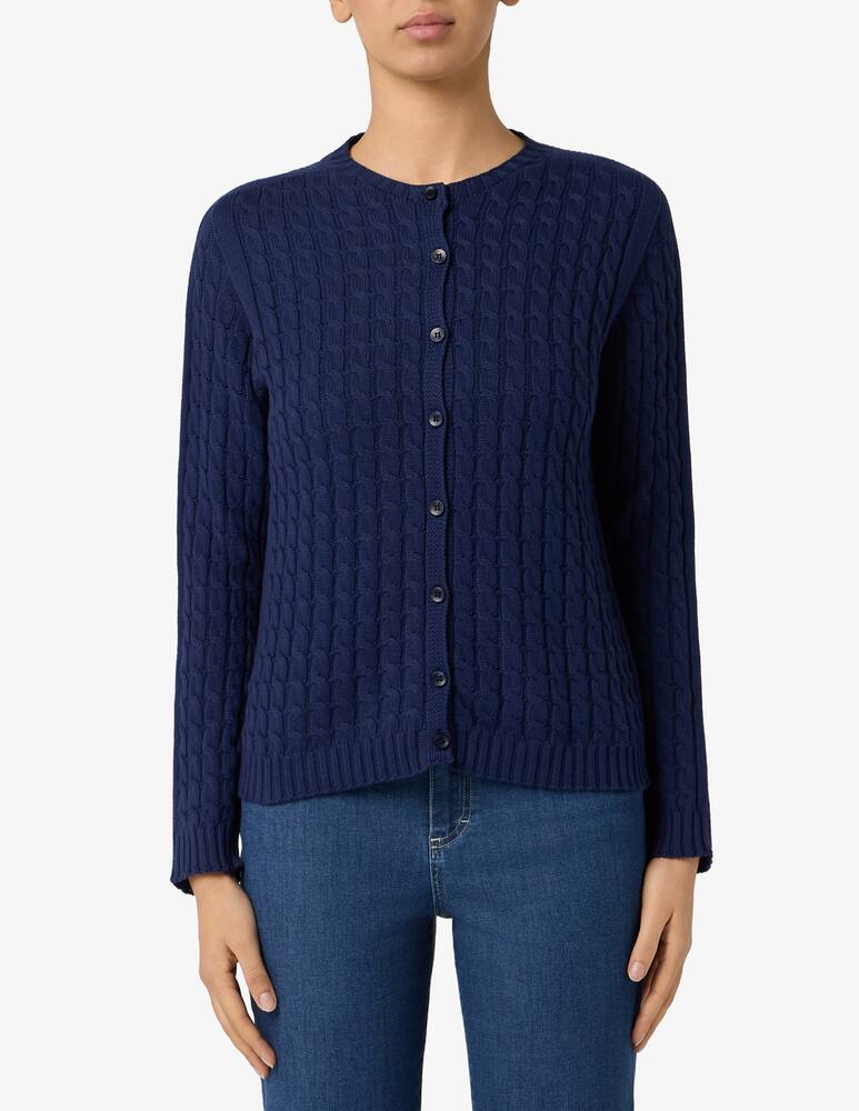 rinascente Elizabeth Ascot Cable knit cardigan