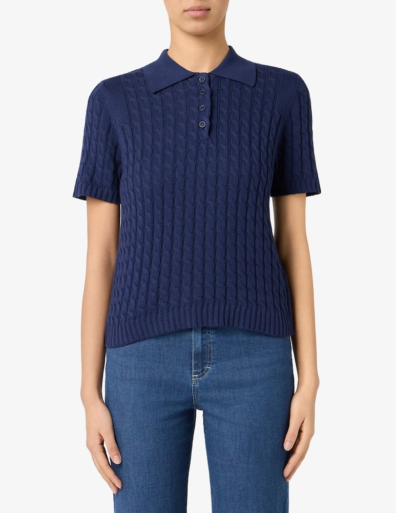Elizabeth Ascot Polo cotton knit - picture 1 Elizabeth Ascot Polo cotton knit - picture 1