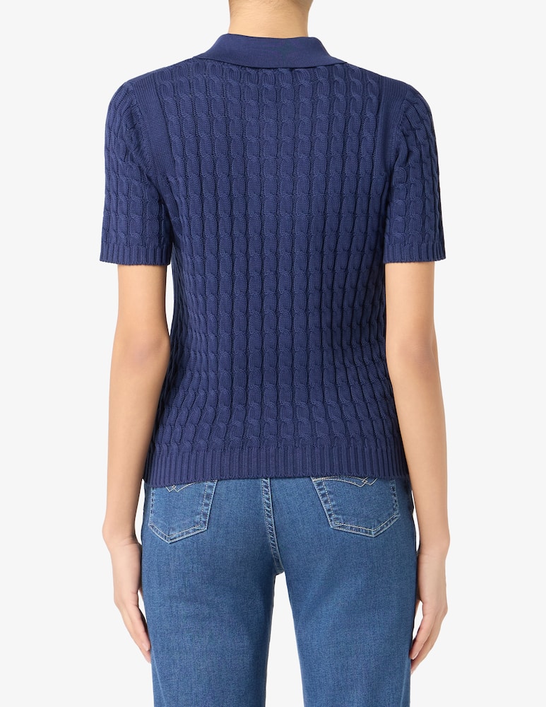 Elizabeth Ascot Polo cotton knit - picture 3 Elizabeth Ascot Polo cotton knit - picture 3