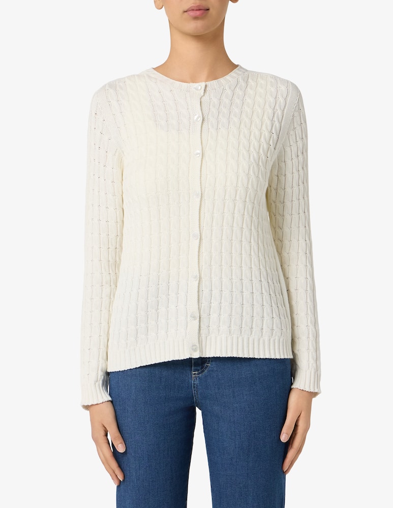 rinascente Elizabeth Ascot Cardigan con trecce