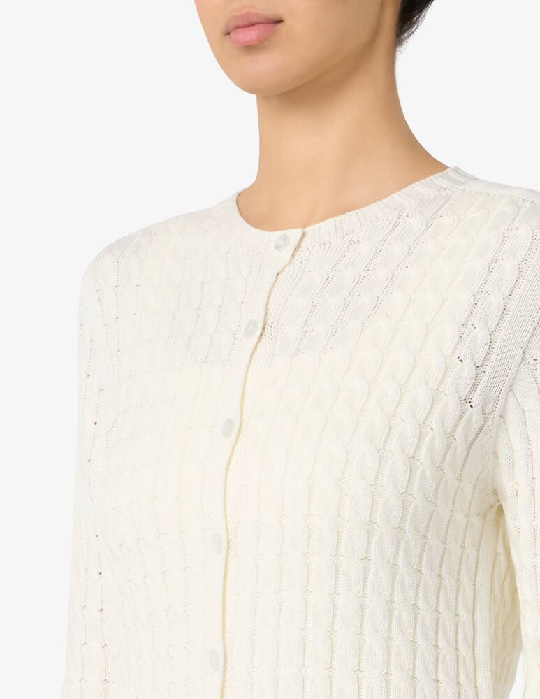 rinascente Elizabeth Ascot Cardigan con trecce