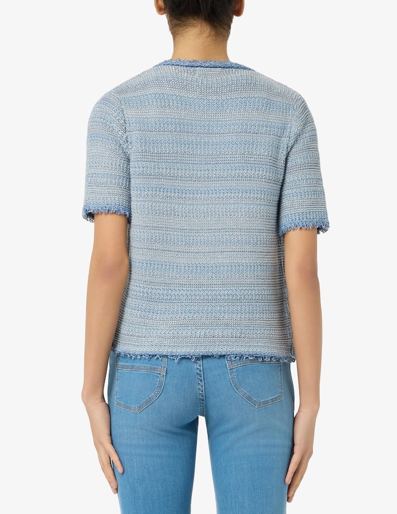 Elizabeth Ascot Cardigan tweed lurex - immagine 3 Elizabeth Ascot Cardigan tweed lurex - immagine 3
