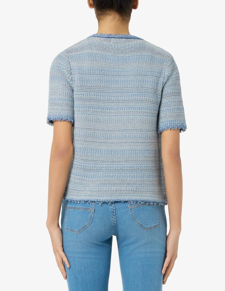 rinascente Elizabeth Ascot Cardigan tweed lurex