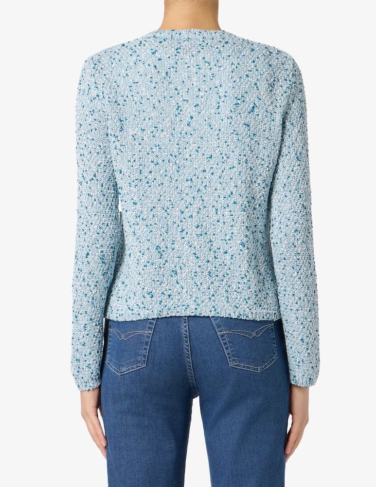 Elizabeth Ascot Cardigan tweed paillettes - immagine 3 Elizabeth Ascot Cardigan tweed paillettes - immagine 3