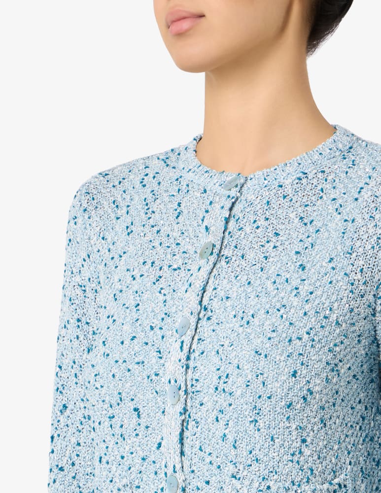 Elizabeth Ascot Cardigan tweed paillettes - immagine 4 Elizabeth Ascot Cardigan tweed paillettes - immagine 4
