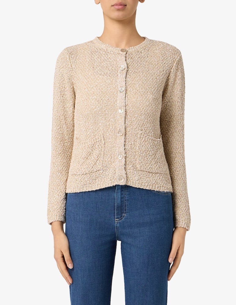 Elizabeth Ascot Cardigan tweed paillettes - immagine 1 Elizabeth Ascot Cardigan tweed paillettes - immagine 1