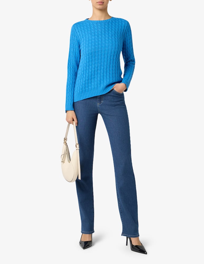 rinascente Elizabeth Ascot Cable knit jumper