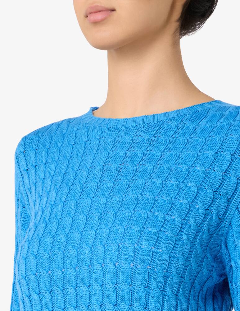 rinascente Elizabeth Ascot Cable knit jumper