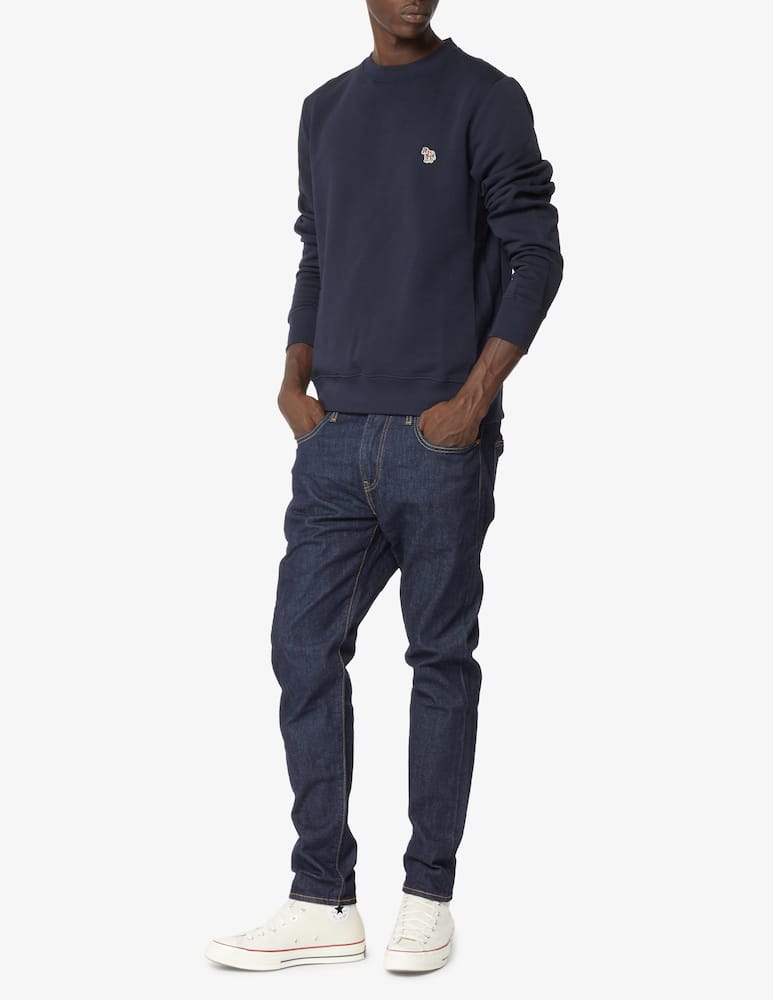 rinascente PS Paul Smith Zebra crewneck jumper - Blue