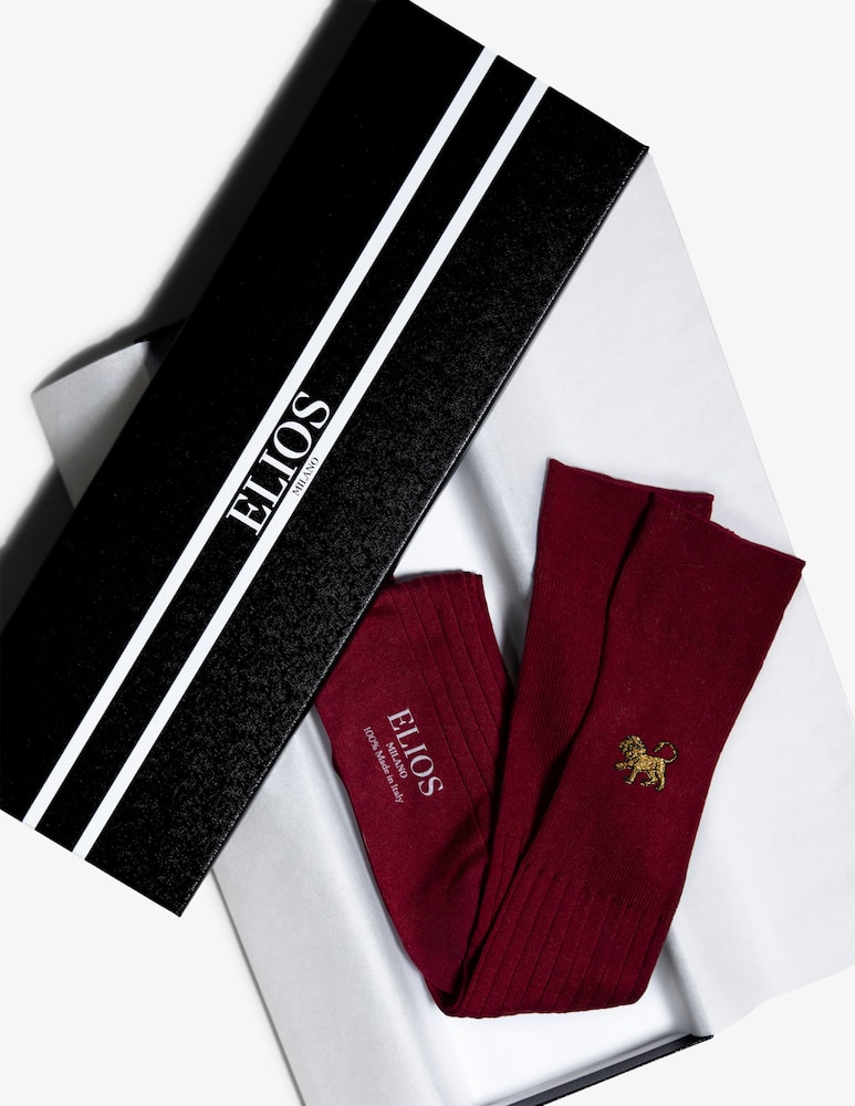 rinascente Elios Milano Lion motif socks