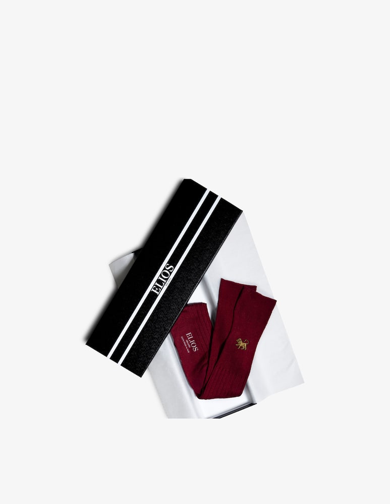 rinascente Elios Milano Lion motif socks