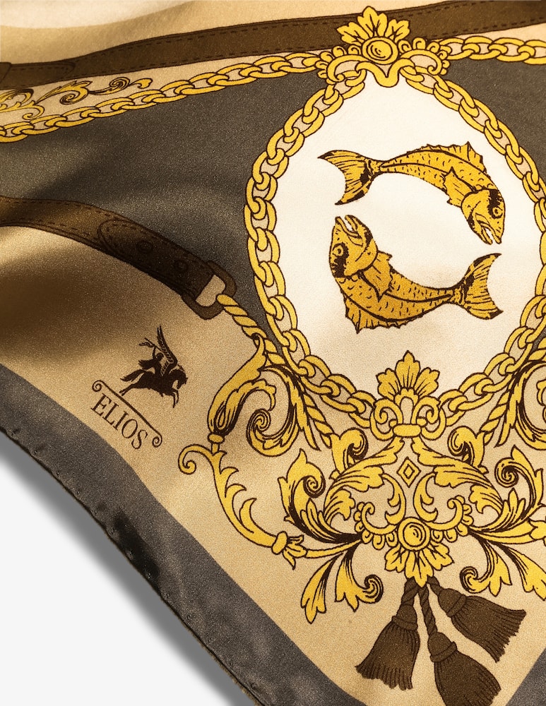 rinascente Elios Milano Foulard Pesci