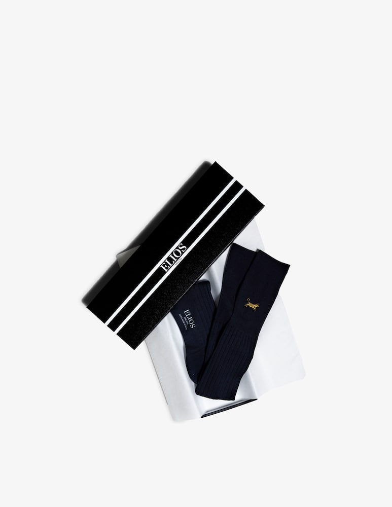 rinascente Elios Milano Bull motif socks