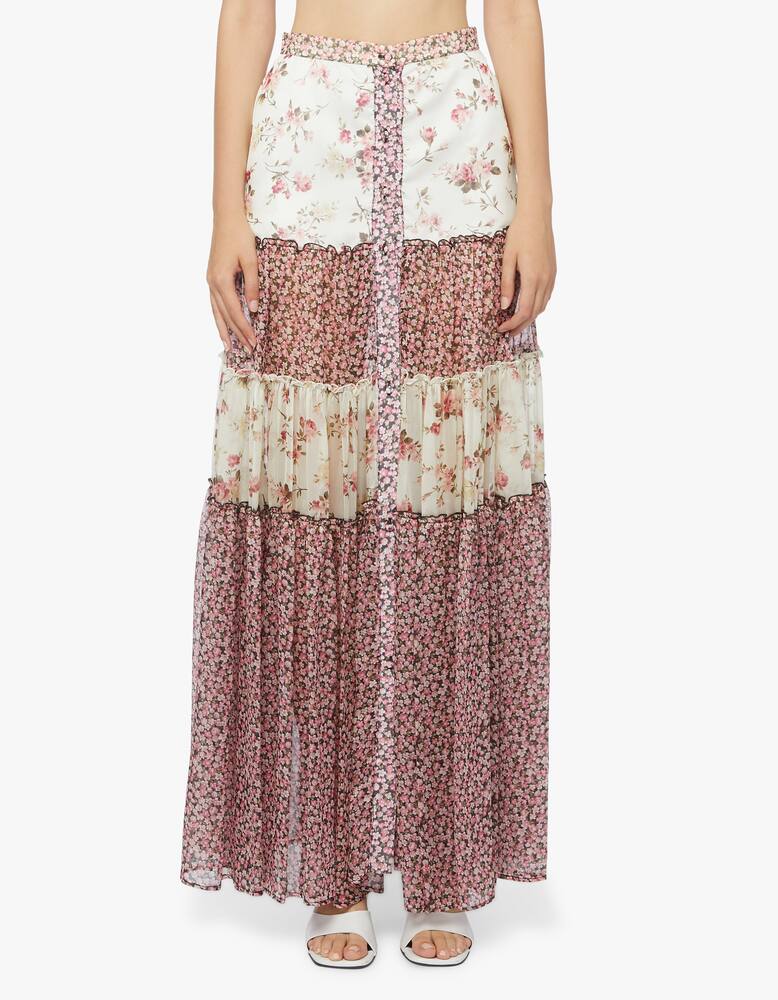 rinascente Wandering Gonna lunga con stampe floreali