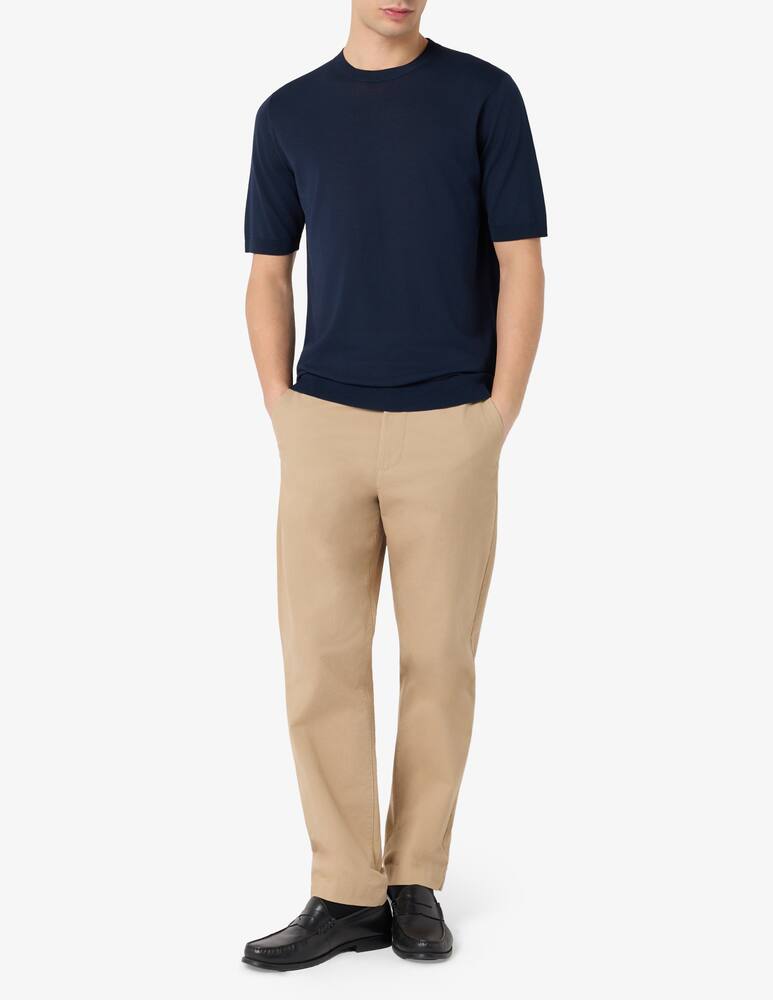 rinascente Rinascente Collection Maglia paricollo in cotone Egitto crepe