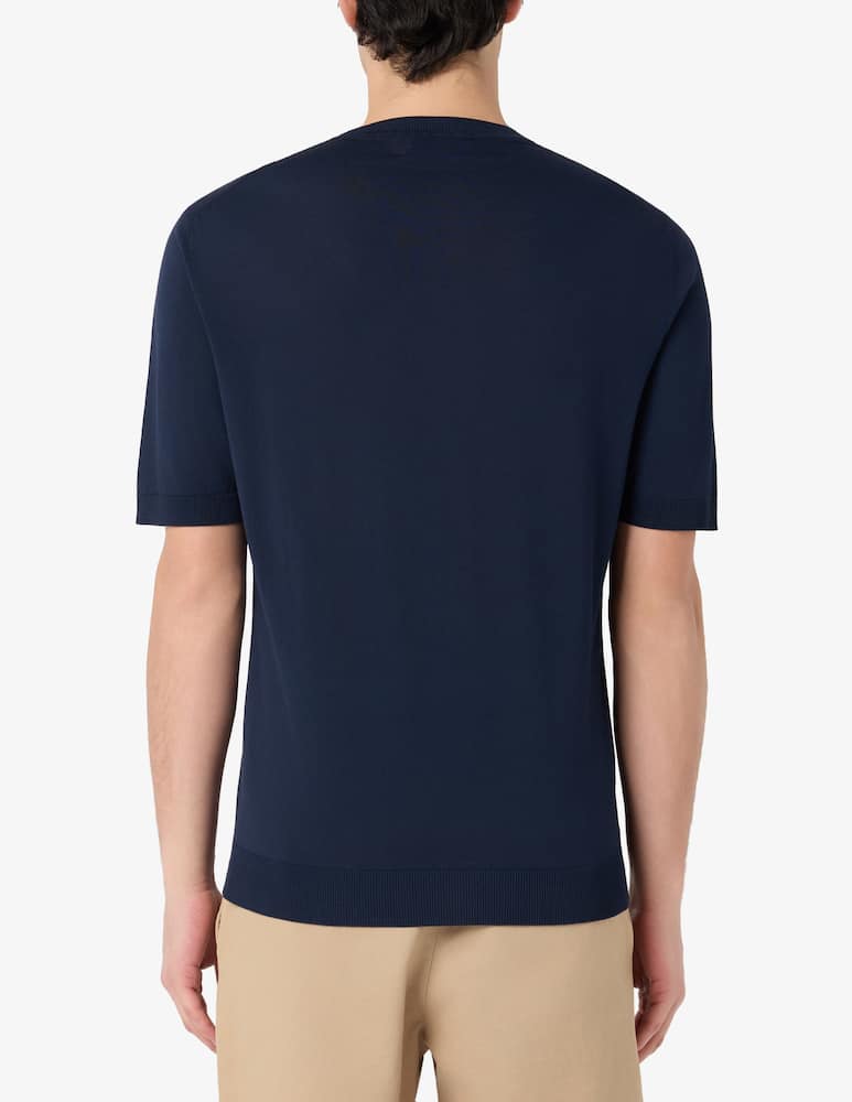 Rinascente Collection Maglia paricollo in cotone Egitto crepe - immagine 3 Rinascente Collection Maglia paricollo in cotone Egitto crepe - immagine 3