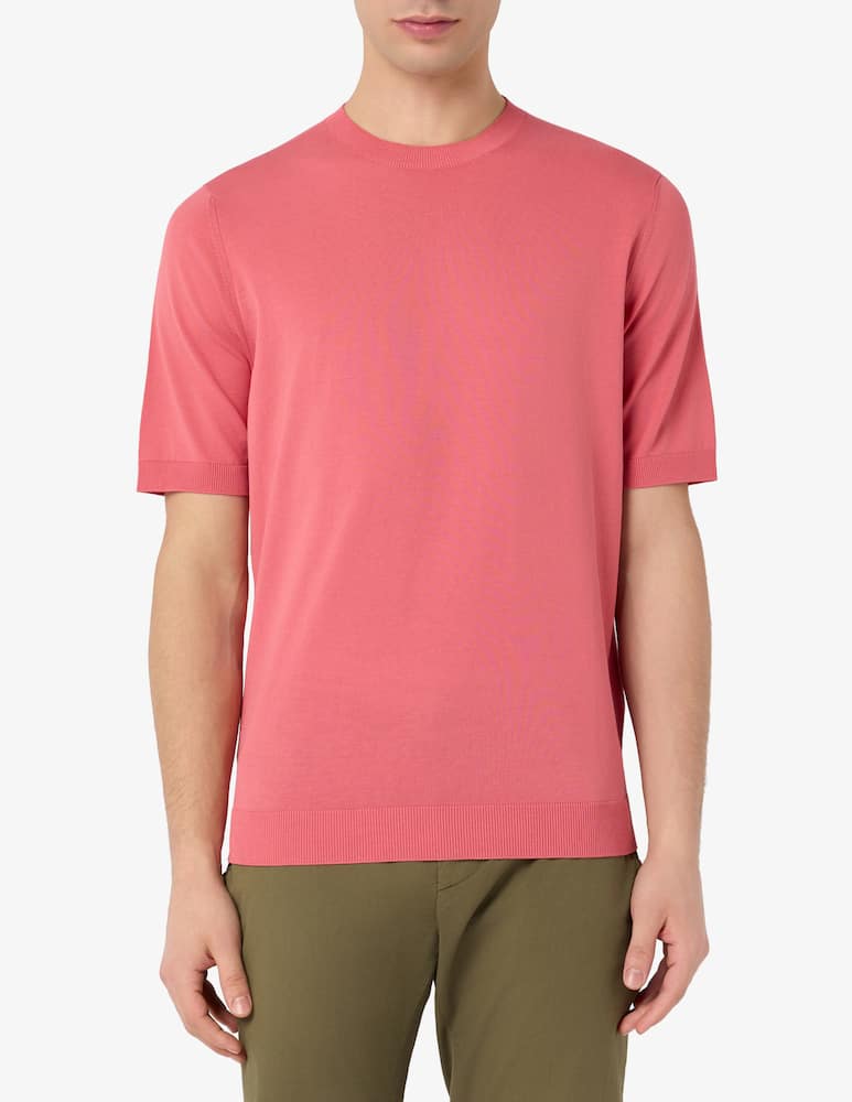 Rinascente Collection Crepe crewneck t-shirt - picture 1 Rinascente Collection Crepe crewneck t-shirt - picture 1