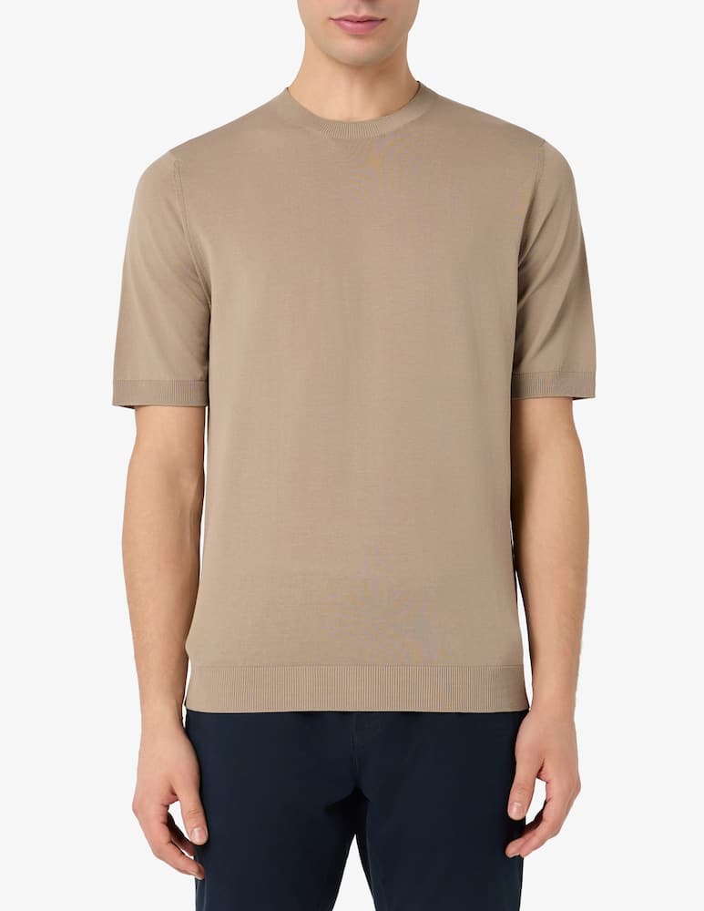 Rinascente Collection Crepe crewneck t-shirt - picture 1 Rinascente Collection Crepe crewneck t-shirt - picture 1