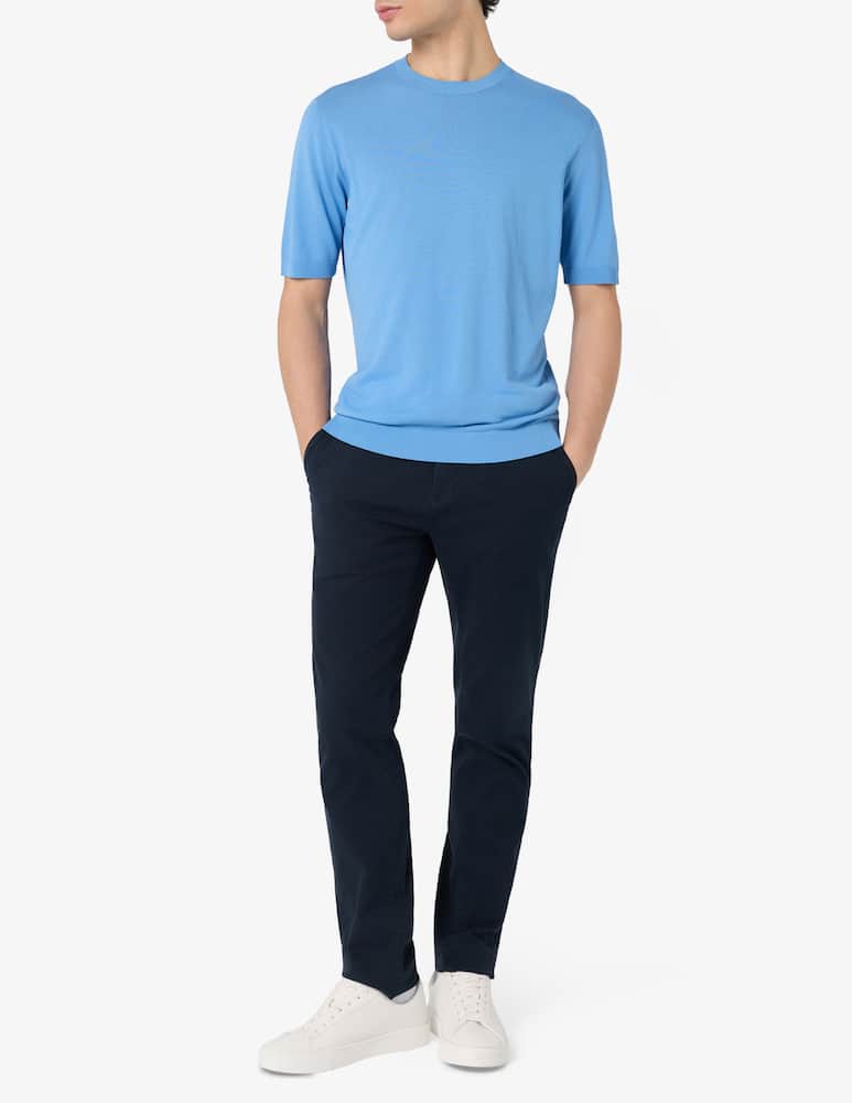 rinascente Rinascente Collection Maglia paricollo in cotone Egitto crepe